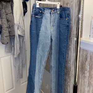 Brand new never worn two tone jeans